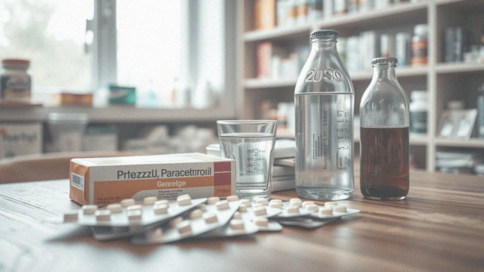 Jakie interakcje z innymi lekami są znane dla paracetamolu 500 mg?