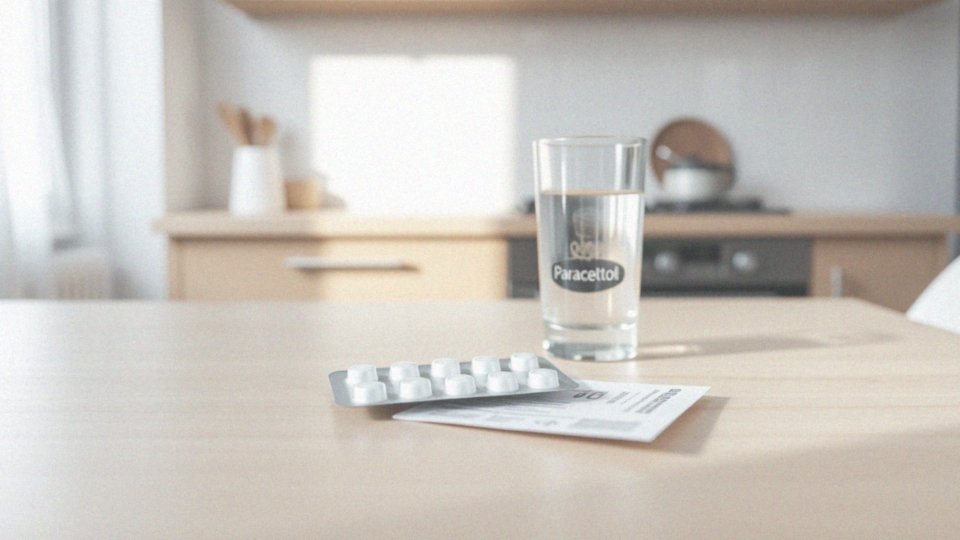 Jakie są zalecane dawki paracetamolu w przypadku bólu głowy?