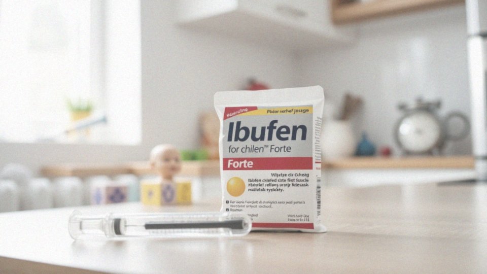 Jakie jest dawkowanie Ibufen dla dzieci Forte?