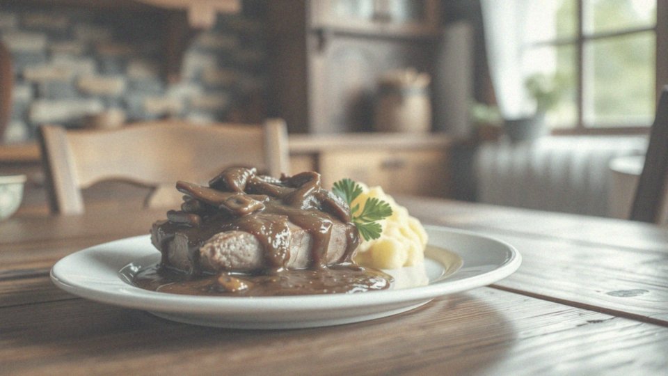 Jakie dania mięsne pasują do sosu z podgrzybków?