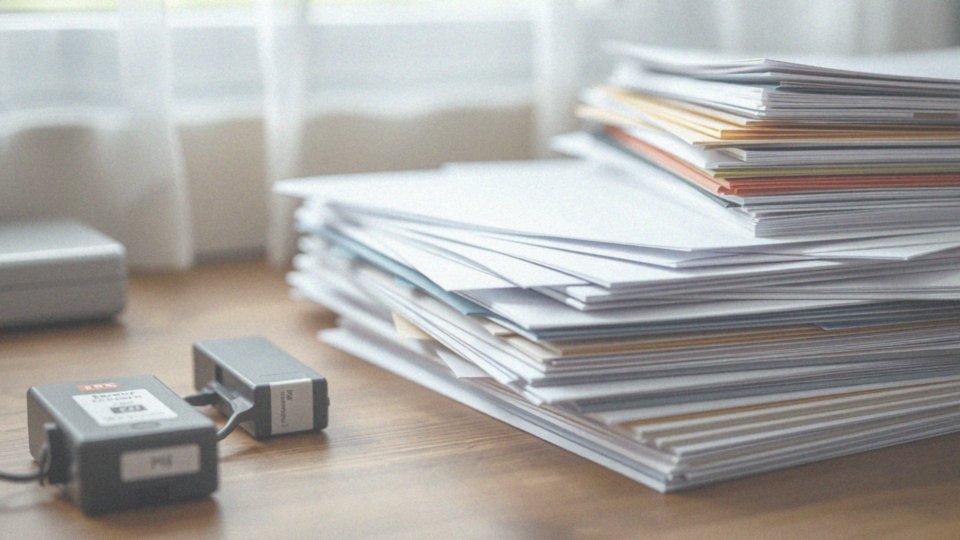 Jak rodzaj papieru wpływa na chłonność tuszu?