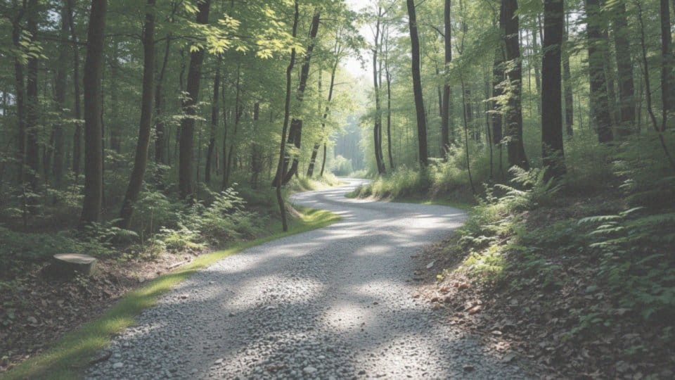 Jakie warunki wpływają na trudność szlaków rowerowych?