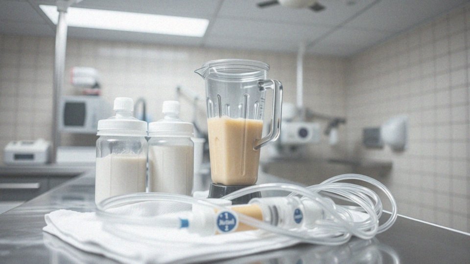Jaką konsystencję powinien mieć pokarm podawany przez sondę?