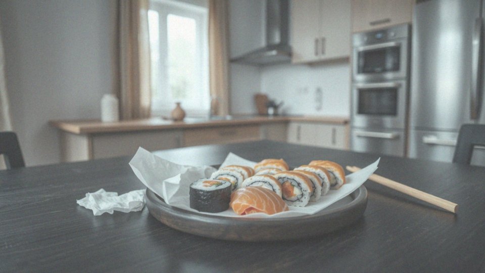 Jakie są zagrożenia związane z jedzeniem sushi na drugi dzień?
