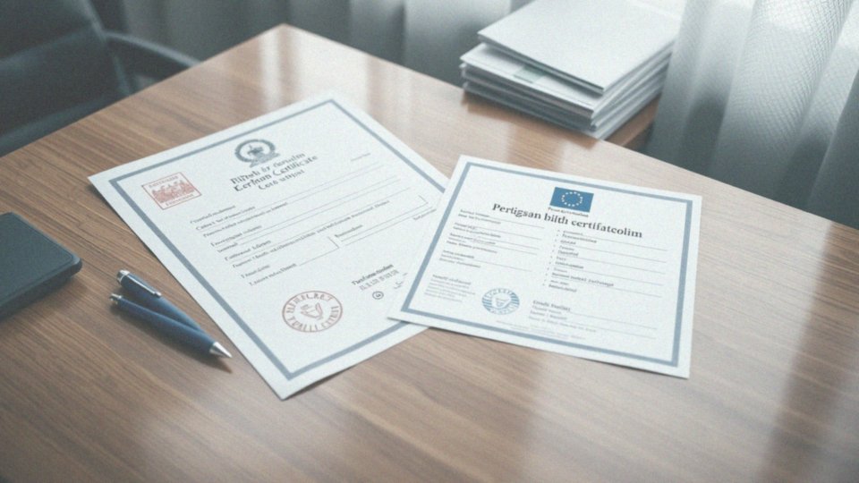 Jakie są różnice między europejskim a krajowym aktem urodzenia?