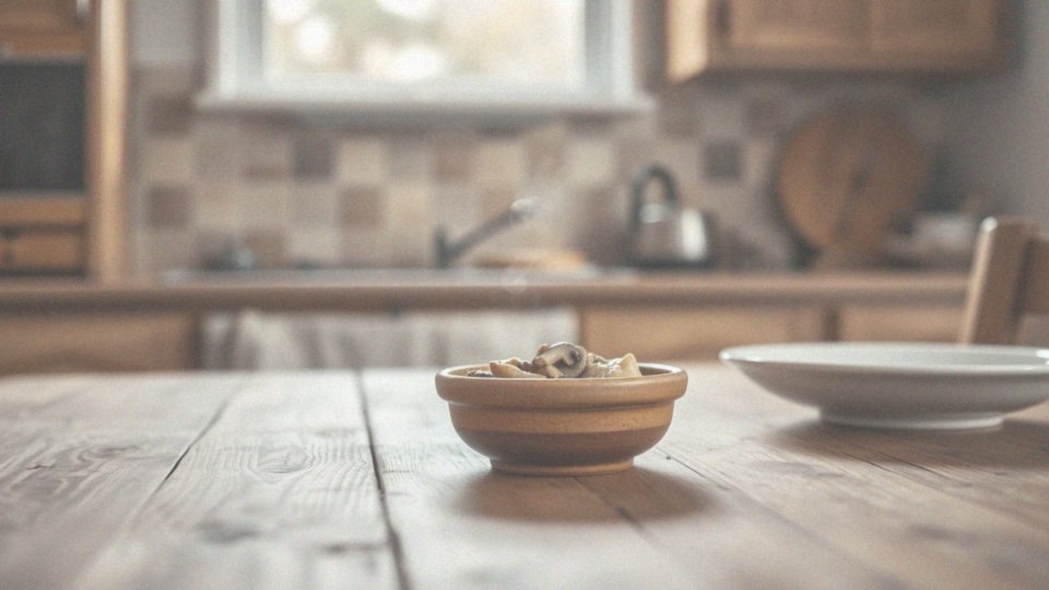 Jakie są porady dotyczące podawania sosu grzybowego na gorąco?