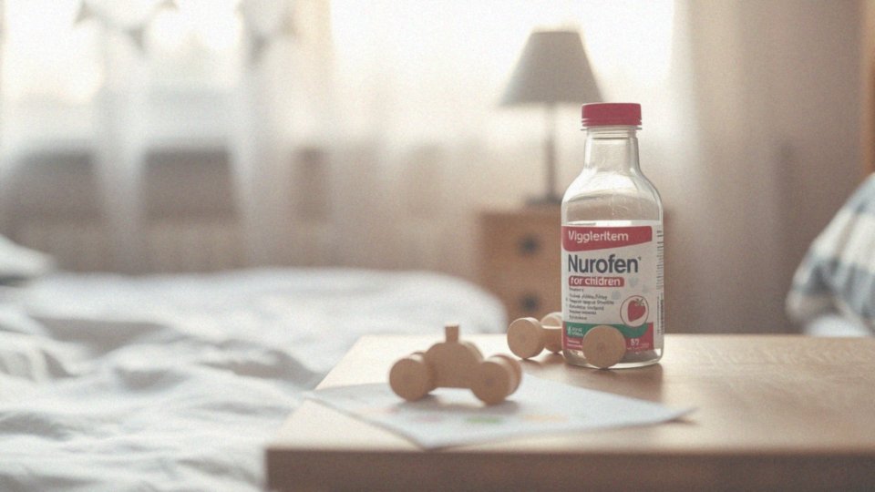 Nurofen dla dzieci – działanie, dawkowanie i najważniejsze informacje